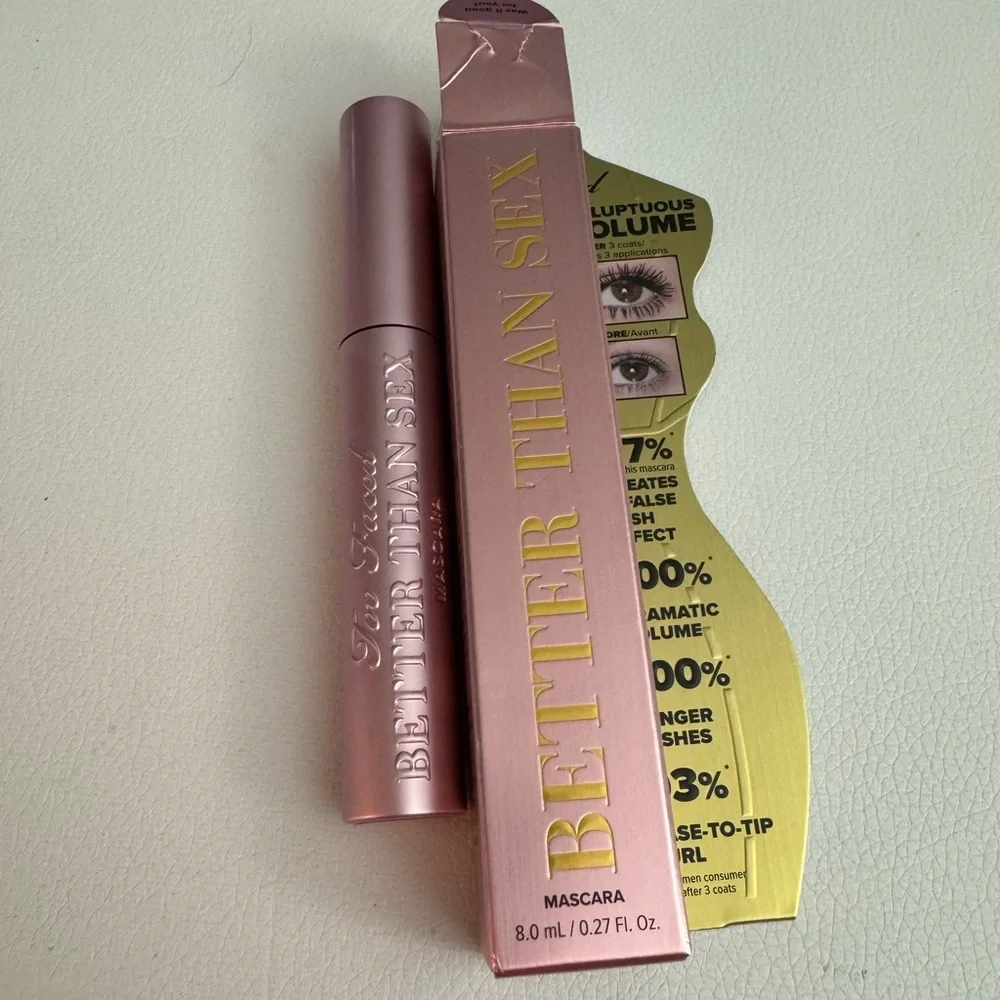 Too Faced better than sex mascara